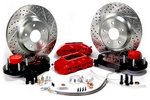 13" Front Track4 Brake System - Fire Red